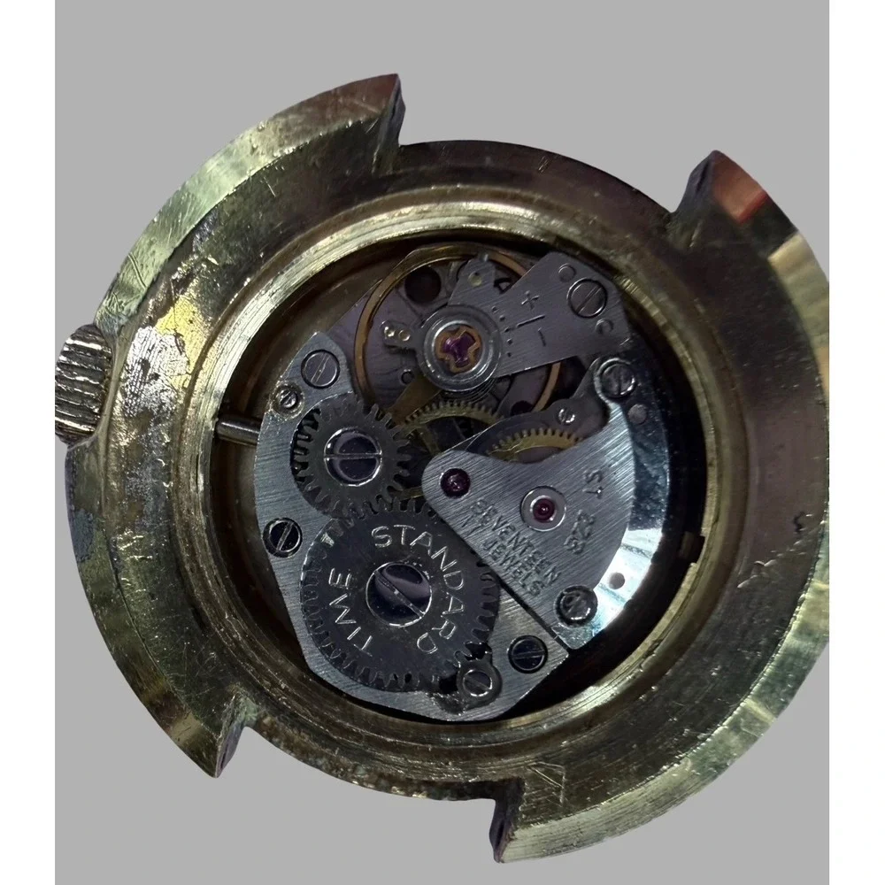 Vintage‎ Buren 17 Jewels Swiss Mechanical Watch Non-Running For Repair